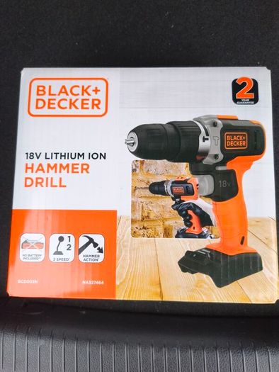 Brand New B+D 18V Hammer Drill Bare Unit