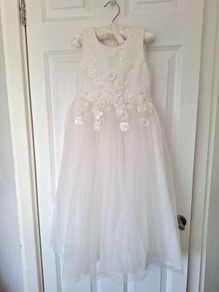 John Rocha Ivory White Flower Girl/Communion/Occasion Dress age 5