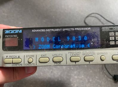 Zoom 9030 Advanced Instrument Effects Processor