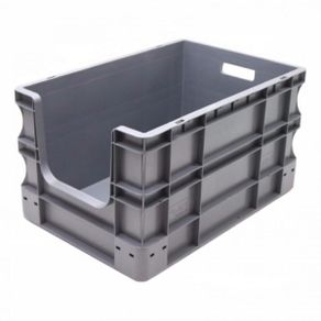 Grey Plastic Storage Boxes