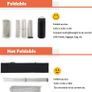 Portable Fire Pit for Camping, Outdoor Folding Firepit Fireplace with Heat Resistant Gloves & Carrying Bag, Stainless Steel Mesh BBQ Fire Bowl for Picnics, Bonfire, Patio, Backyard and Garden (FREE POSTAGE) Image 4