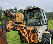 Case 860 vibratory moleplough