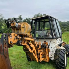 Case 860 vibratory moleplough