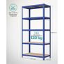 Storage Shelves Set of 2  Heavy Duty Garage Shelving 200 x 100 x 50cm Image 8