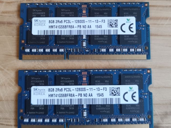 SK Hynix Ddr3 So Dimm 8gb X 2 (16gb)