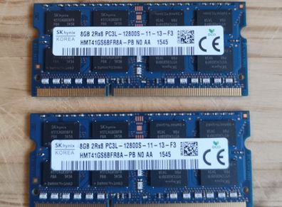 SK Hynix Ddr3 So Dimm 8gb X 2 (16gb)