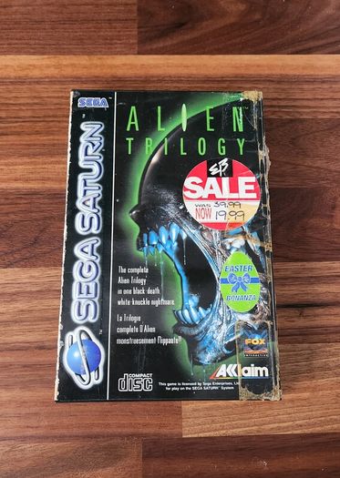 Sega Saturn Alien Trilogy and Sega Worldwide Soccer 97