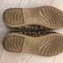 Girls Leopard Print Tom Style shoes size 2 Image 2