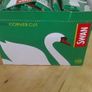 Swan Green Corner Cut Regular Rolling Papers (Box of 97) + 9x Swan Extra Slim Filters Image 4