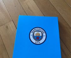2025 Man City FC Calendar and Diary Musical Gift Box.