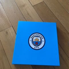 2025 Man City FC Calendar and Diary Musical Gift Box.