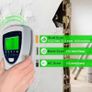 new 5 in 1 Stud Detector with Battery - Wall Scanner Featuring an Intelligent Microprocessor Chip And HD LCD Display, Designed to Locate The Center And Edge of Wood, AC Wires, Metal Studs, Joists, And Pipes Image 4