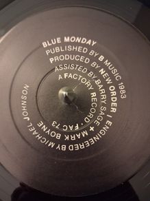 IRISH PRESSING New Order - Blue Monday/ The Beach - 12" - 1983