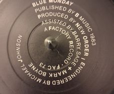 IRISH PRESSING New Order - Blue Monday/ The Beach - 12" - 1983