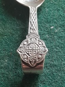 silver tea caddy spoon