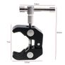 1942 1/4 3/8 Thread Super Clamp Crab Plier Clip Image 5