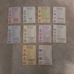 10.Readers Digest Books.