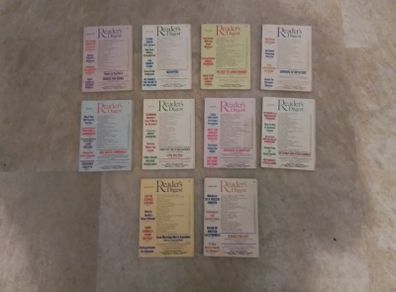 10.Readers Digest Books.
