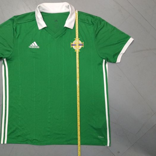 Northern Ireland (L) Jersey Shirt 2018 adidas Soccer Football Irish Green Norn iron Large  St Patricks Day Paddys Day
