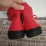 Converse unique red tall shoes size 4.5 as new Image 4