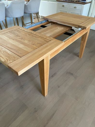 Solid Oak Extending Dining Table Fully Refinished
