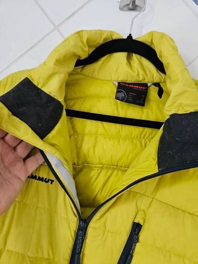 Vintage Mammut Quilted Down Jacket XL Hiking Mountaineering