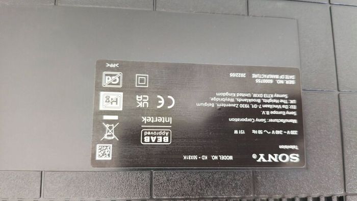Sony Tv Set - Kd-50x81k  4k Hdr Tv
