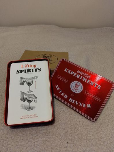 Experiments for After Dinner Games in gift tin