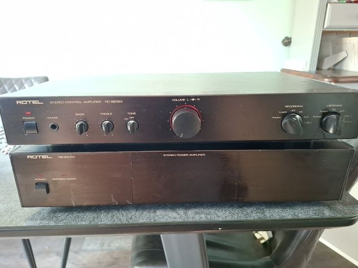 Rotel pre & power amp