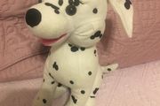 Dalmatian dog soft toy.