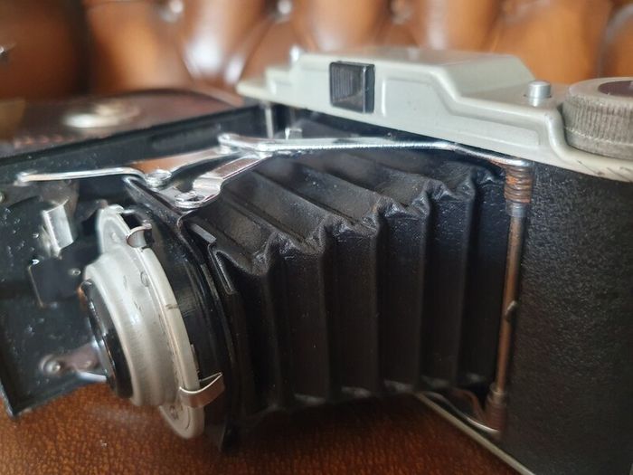 Coronet Rapide Folding Roll Film Camera, c.1950