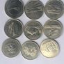 9 different commemorative 25 c Canada /Different provinces Image 2