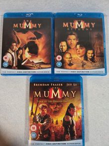 The Mummy 1-3 blu ray