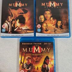 The Mummy 1-3 blu ray