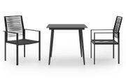 3 Piece Garden Dining Set