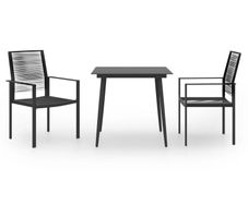 3 Piece Garden Dining Set
