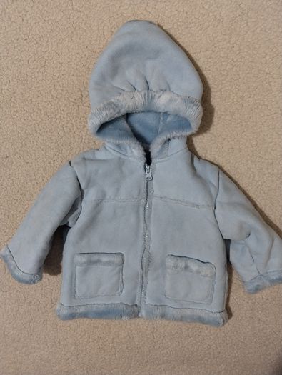 Warm Fleeced Lined Hooded Jacket