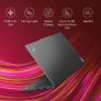 Lenovo ThinkPad E14 Gen 5 - 14 inch Slim Laptop Ryzen 5 7530U 16GB RAM 256GB Windows 11 Pro Black Image 7