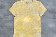 Yellow tie dye jack wills tshirt