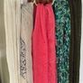 Hanger Organiser multi use - Scarf, Belt, Jewellery- Soft Green Brand New With 6 Scarves / shawls In Mint Condition.  (6) Image 6