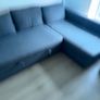 IKEA Corner sofa FRIHETEN Corner sofa-bed with storage, Skiftebo dark grey Image 5