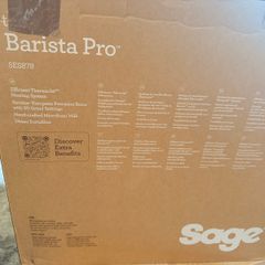 Sage Barista pro coffee machine