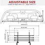 Dog Car Barrier, Universal, Telescopic Image 5