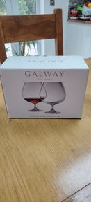 Brandy Glass pair