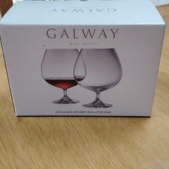 Brandy Glass pair