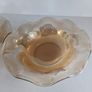 Vintage Marigold Iridescent Carnival Glass Bowl Image 2
