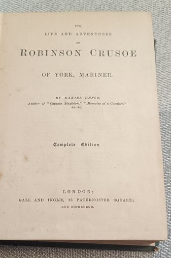 Robinson Crusoe (c.1897)