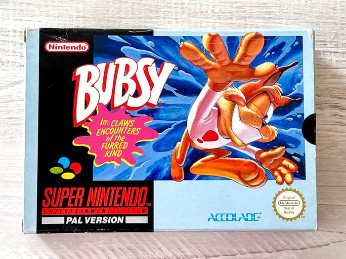 Bubsy for Nintendo SNES Boxed