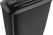8 Sheet Strip Cut Paper Shredder, A4 Paper, Credit Card and CD/DVD Shredder for Home Use With 13L Wastebasket, Black (FREE POSTAGE)