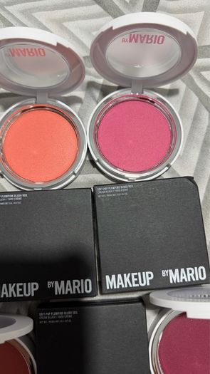 Makeup by Mario genuine soft pop plumping blush veil new
